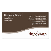 Handyyman visitkortar