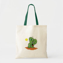 Hänga lös "kaktusen ", tote bags