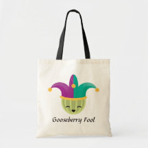 Hänger lös den dumma Kawaii för krusbäret totot Tote Bags