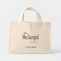 "Hänger lös den Fru Skarsgard" totot Tote Bag