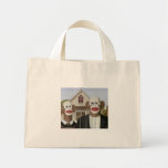 Hänger lös gotiska sock monkey för amerikan tote bag
