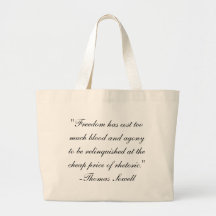 Hänger lös totot "för billig retorik" tote bag