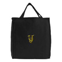 Hänger lös utsmyckade broderade Monogrammed för br Kassar