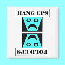 Hängningen Ups/viker Ups - tvätten magneter