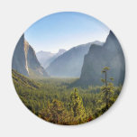 Hänrycka till den Yosemite dalen Kylskåpsnagnet