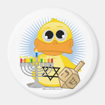 Hanukkah anka magneter för kylskåp