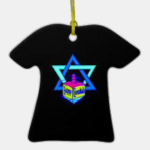 Hanukkah davidsstjärna julgranskulor