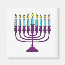 Hanukkah menora Shalom Magneter