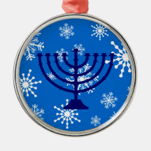 Hanukkah snöflingor julgransdekorationer