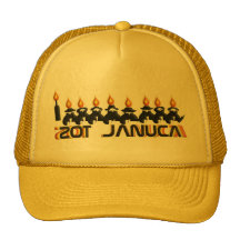 Hanukkah Trucker Keps