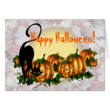 HAPPY HALLOWEEN av SHARON SHARPE Hälsningskort