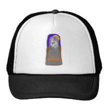 happy halloween ghost baseball kappen