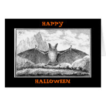 Happy halloween hälsningskort