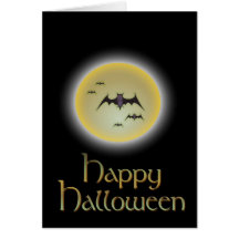 Happy halloween hälsningskort