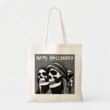 Happy halloween hänger lös piratskalle 2 kassar
