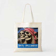 Happy halloween hänger lös piratskalle 3 kassar