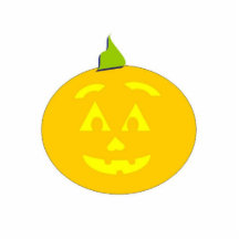 Happy halloween Jackolantern klämmer fast Photo Sculptures