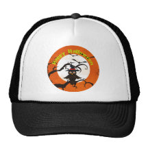 Happy Halloween Trucker Mützen