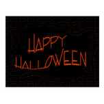 Happy halloween vykort