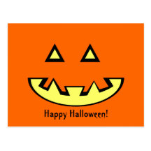 Happy halloween! vykort