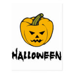 Happy halloweenpumpa vykort
