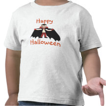 Happy halloweenvampyr tee shirt