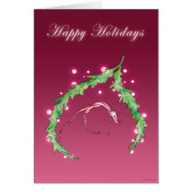 Happy Holidays Kort