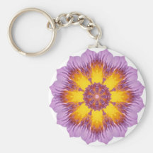 Happy Sunny Mandala! Keychain