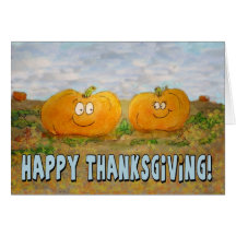 Happy thanksgivingpumpa kopplar ihop parar nyckful hälsningskort