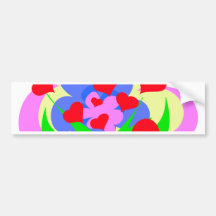 Happy Valentine's Day Auto Sticker