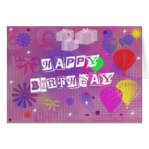 happybirthday1 hälsnings kort