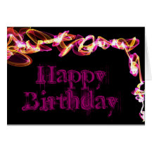 HappyBirthday Hälsnings Kort
