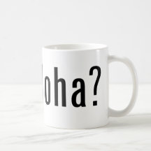 har aloha? kaffe koppar
