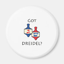 Har Dreidel? Magnet För Kylskåp