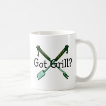 Har grillar kaffe muggar