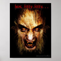 Här kattunge, kattunge…, Werewolfaffisch