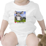 Har Poopy flåsar den roliga babyen för tecknaden T-shirts