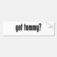 har tommy? bildekal