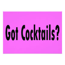 Harcoctailar? Anpassade Inbjudningskort