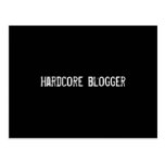 Hardcore bloggare vykort