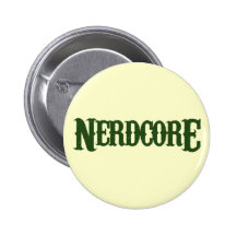 Hardcore Nerd Knapp Med Nål