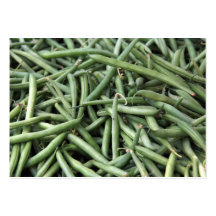 Haricot vert visitkort mall