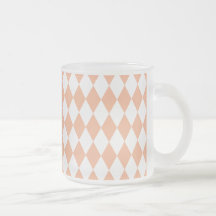 Harlequinmelon och vit kaffe mugg