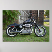 Harley Davidson 1200N Knighster Print