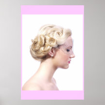 Härlig Updo affisch