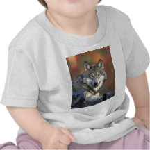 Härlig varg t shirts