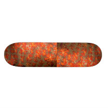 Härliga mjuka korallpolyps skateboard