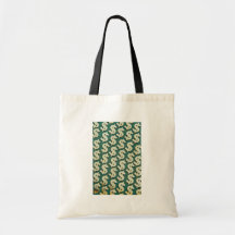 Härligt guld- dollartecken tote bags