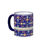 Härligt och användbart William Morris citationstec Kaffe Mugg