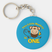 Härma lite den 1st födelsedagpojken Keychain Nyckel Ring